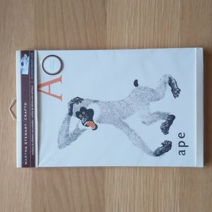 Martha Stewart Crafts Animal Alphabet Cards